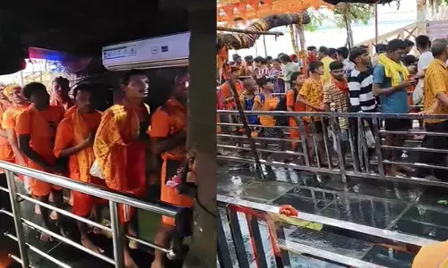 शिव मंदिरों में उमड़े श्रद्धालु