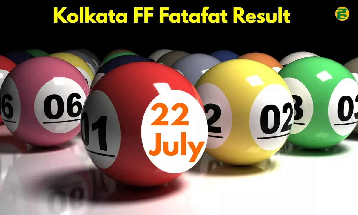Kolkata FF Fatafat Result 22 July 2025