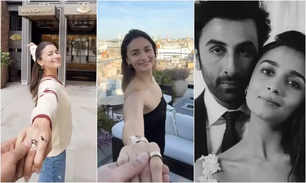 रणबीर कपूर और आलिया भट्ट का रोमांटिक वीडियो