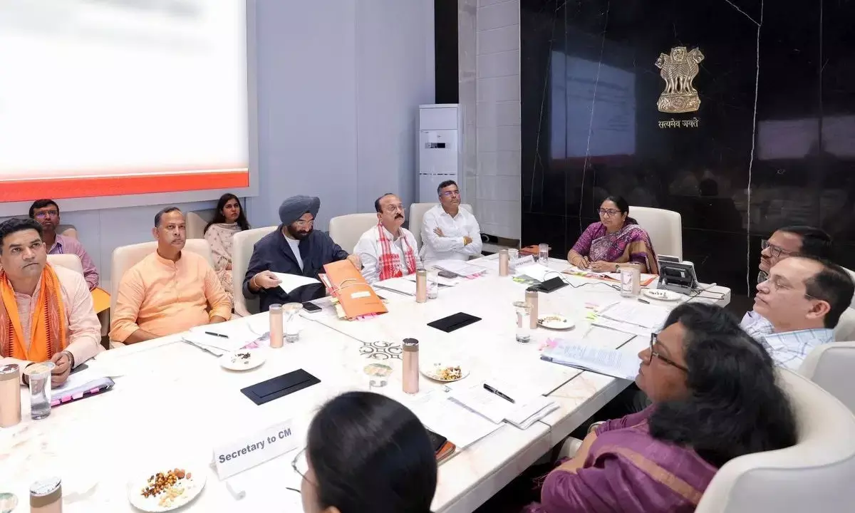 Delhi Government Cabinet Meeting Delhi Government Cabinet Meeting