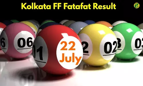 Kolkata FF Fatafat Result 22 July 2025 Kolkata FF Fatafat Result 22 July 2025