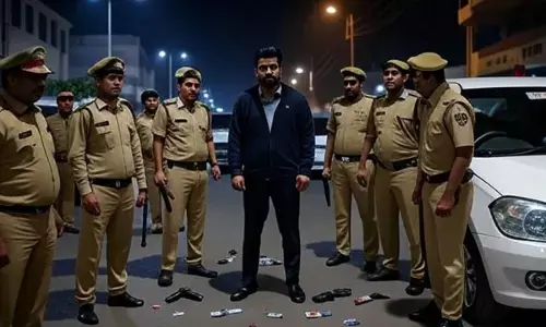 भोपाल में विधानसभा पास लगी स्कॉर्पियो से ड्रग्स तस्कर यासीन गिरफ्तार। भोपाल में विधानसभा पास लगी स्कॉर्पियो से ड्रग्स तस्कर यासीन गिरफ्तार।