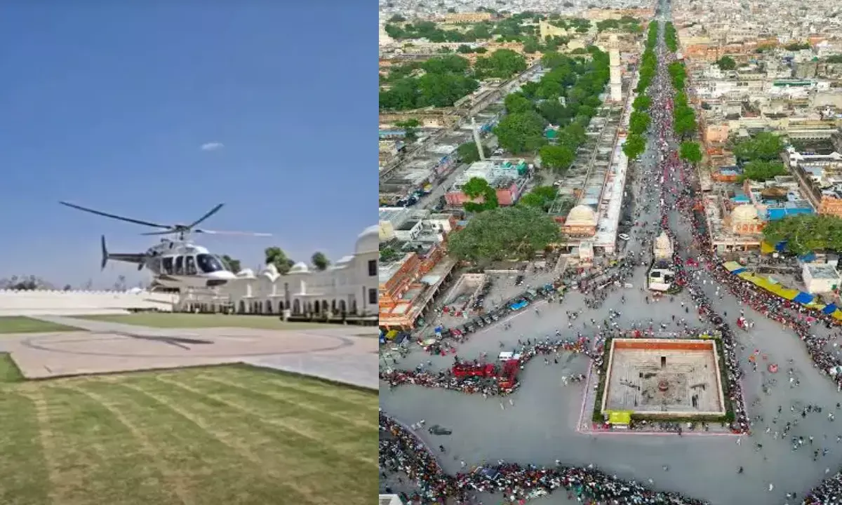 Helicopters Teej Festival