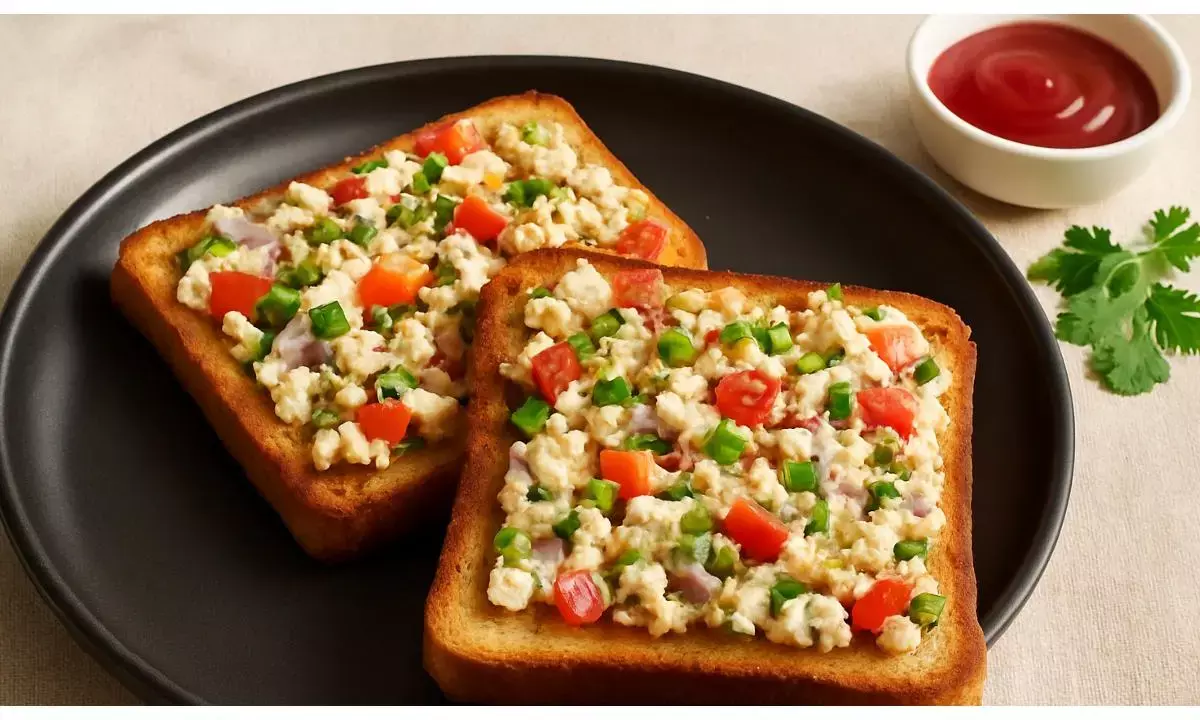 Paneer toast recipe