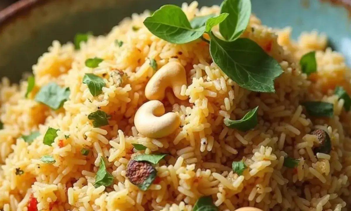 करी पत्ता पुलाव बनाने की आसान रेसिपी।