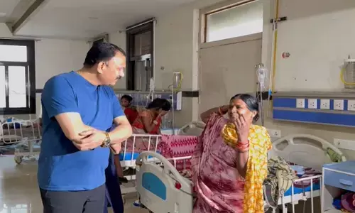 Health Minister Shyam Bihari Jaiswal