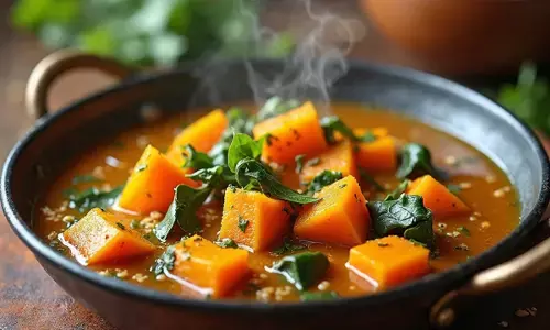 हिमाचली खट्टे कद्दू की आसान रेसिपी।