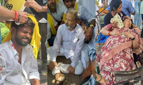 पटना में जनसुराज का जोरदार प्रदर्शन, पुलिस के लाठीचार्ज कई कार्यकर्ता घायल