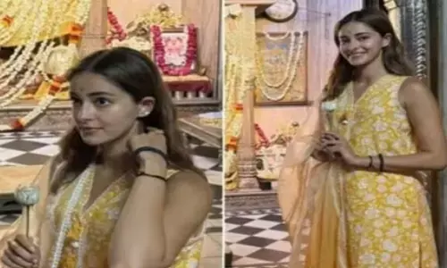 एक्ट्रेस अनन्या पांडे का खूबसूरत लुक