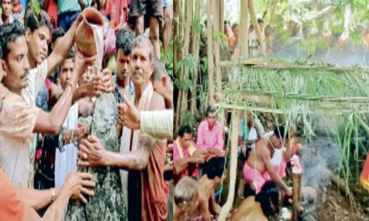 अच्छी बारिश के लिए पूजा-अर्चना करने जुटे 84 गांव के ग्रामीण, हर तीन साल में निभाई जाती है यह परंपरा