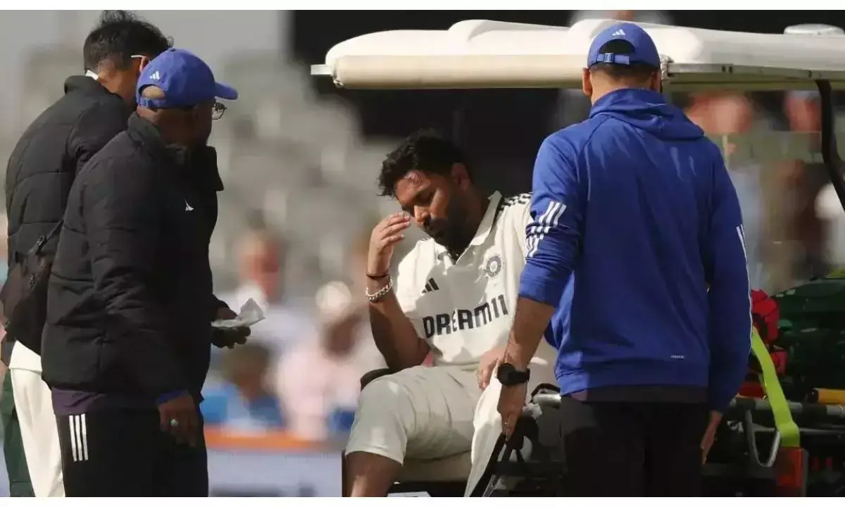 6 हफ्ते तक मैदान से रहेंगे दूर, ध्रुव जुरेल करेंगे विकेटकीपिंग 6 हफ्ते तक मैदान से रहेंगे दूर, ध्रुव जुरेल करेंगे विकेटकीपिंग