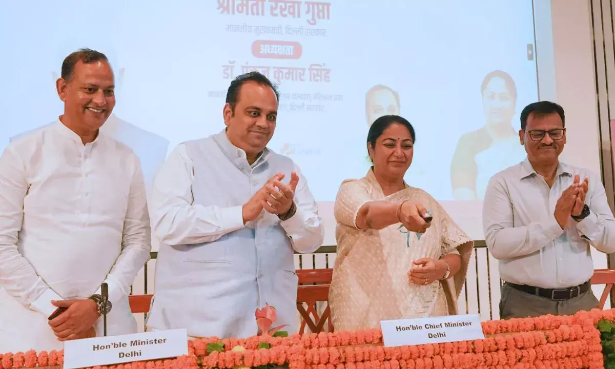 CM Rekha Gupta launched HIMS system in Delhi