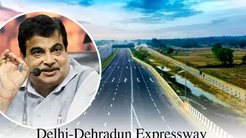 Union Minister Nitin Gadkari gave an update on Delhi-Dehradun Expressway