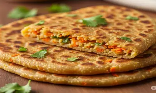 Bajra Gajar Paratha Recipe