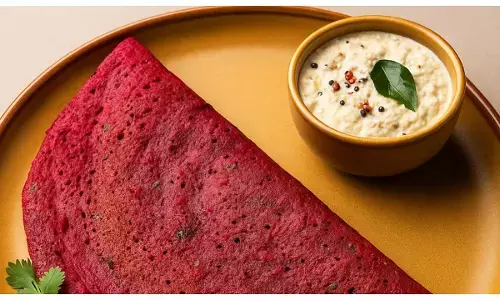 Beetroot dosa recipe