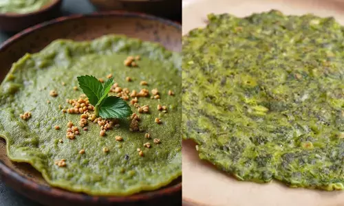पालक चीला बनाने की आसान रेसिपी। पालक चीला बनाने की आसान रेसिपी।