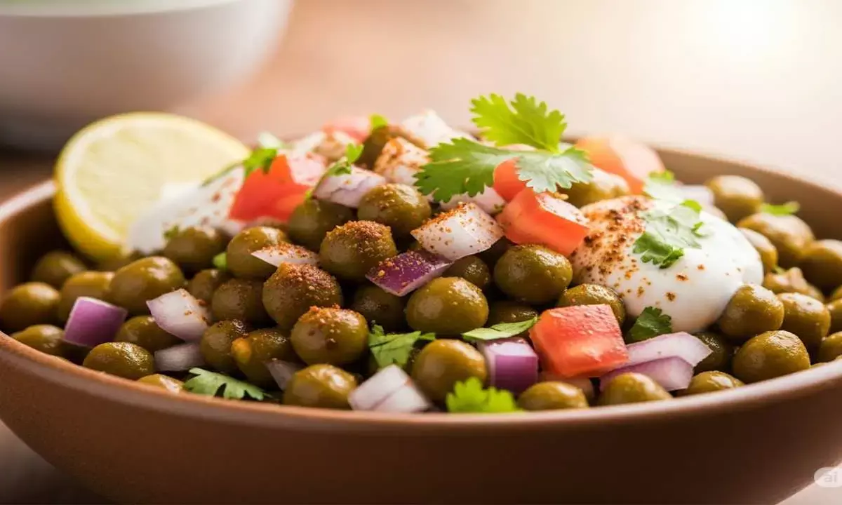 how to make hare chane ki chaat