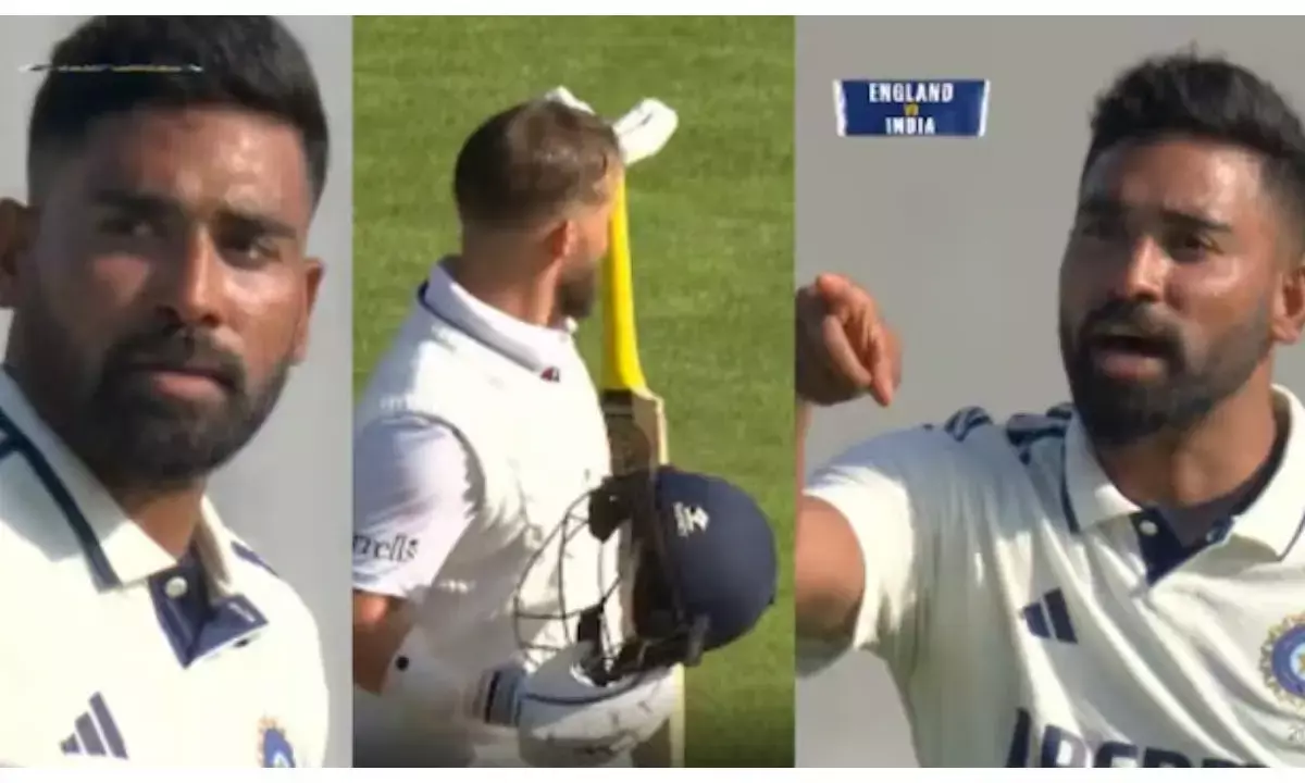 Mohammed siraj ben duckett fight