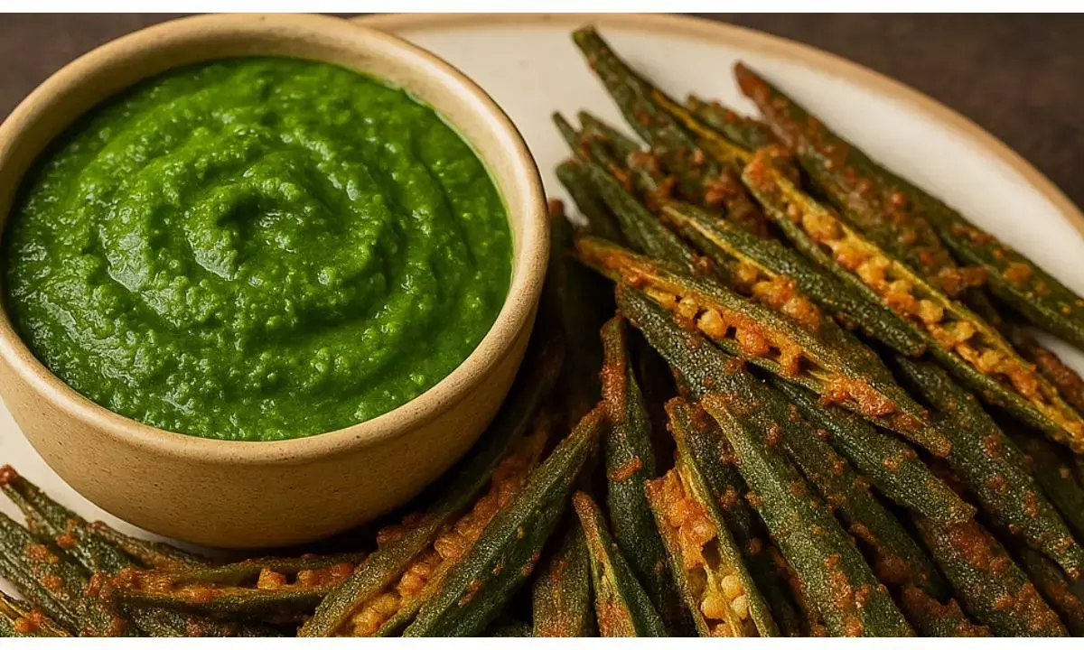 Bhindi Chutney recipe