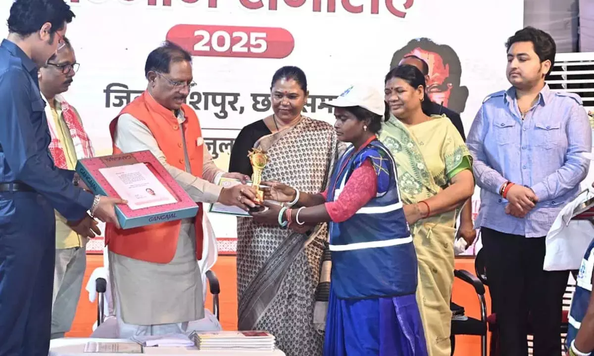 जशपुर में बोले सीएम साय- स्वच्छता हम सभी की है जिम्मेदारी