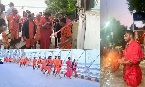 बनारस से पैदल यात्रा मैनपाट तक