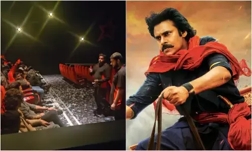 हरी हर वीरा मल्लू की स्क्रीनिंग के दौरान पवन कल्याण के फैंस ने थिएटर में हंगामा मचाया