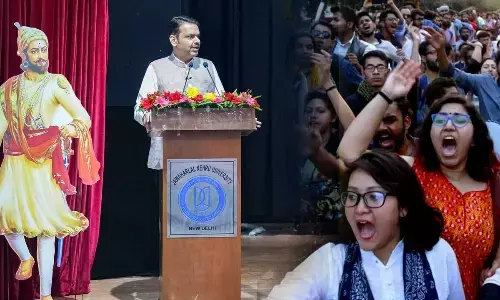 CM Devendra Fadnavis reached JNU
