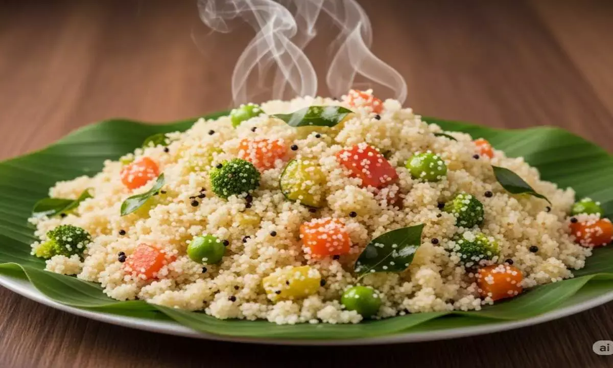 suji vegetable upma recipe