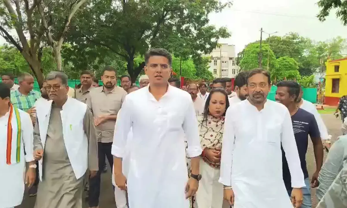 कांग्रेस प्रदेश प्रभारी सचिन पायलट