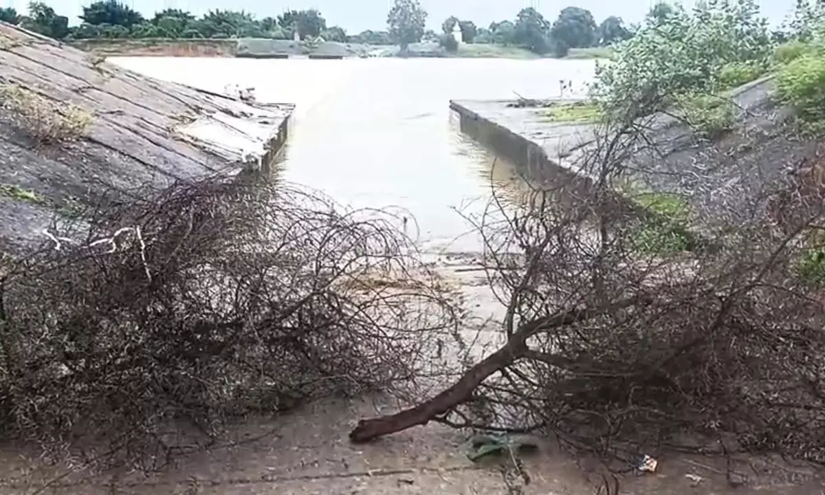 Rivers and streams are in spate