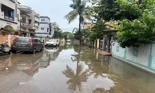 राधास्वामी नगर में अंतर्राज्यीय बसस्टैण्ड और टिकरापारा नाले का गंदा पानी लोगों के घरों में घुस गया है