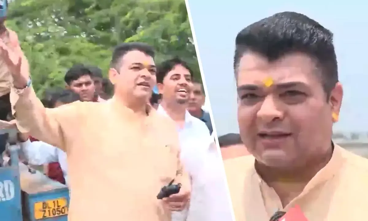 Aam Aadmi Party targeted Delhi BJP