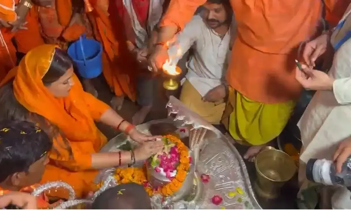 विधायक भावना बोहरा की 7 दिन की यात्रा भगवान भोलेनाथ जी की पूजा-अर्चना और जलाभिषेक के साथ पूर्ण हुई