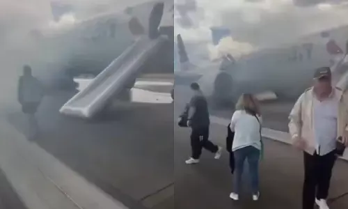 American Airlines Flight Fire American Airlines Flight Fire