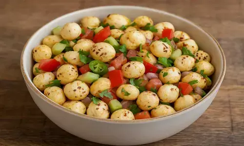 how to make makhana Chaat