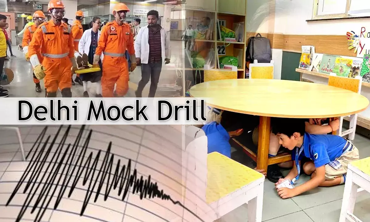 Delhi Mock Drill