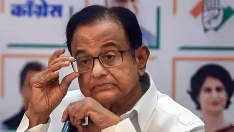 Congress leader P. Chidambaram Congress leader P. Chidambaram