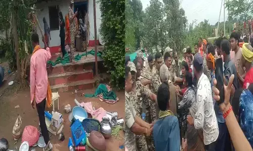 जामगांव में बेकाबू हुई भीड़ : शव दफनाने का विवाद बढ़ा, ग्रामीणों के आक्रोश के आगे प्रशासन बेबस