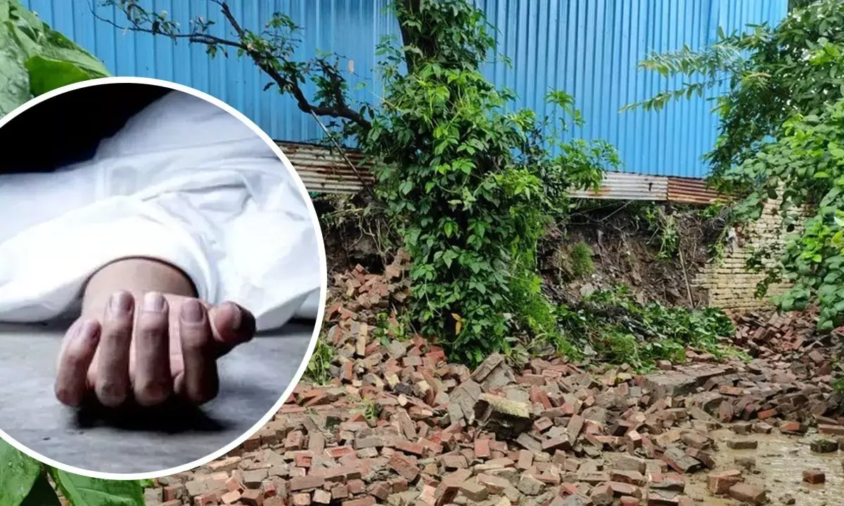 Wall Collapse Near LG House 2 Died