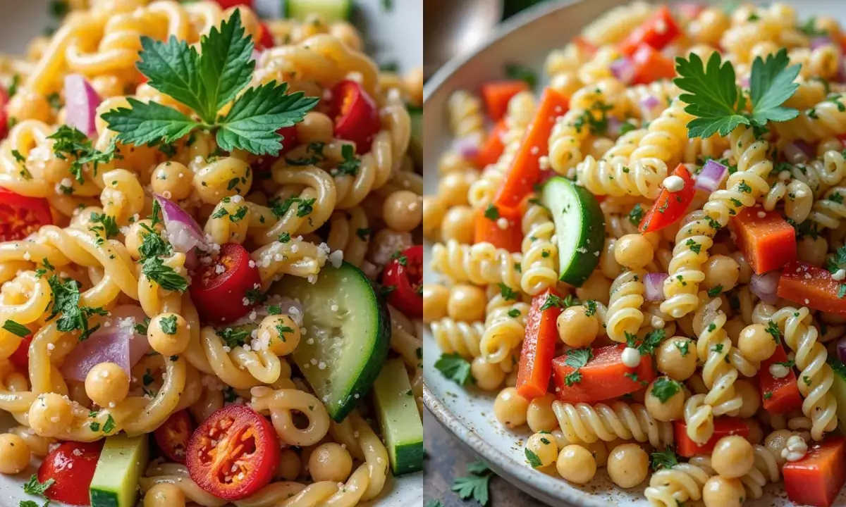 पास्ता सलाद बनाने की आसान रेसिपी।