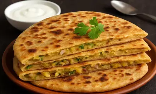 aloo pyaj paratha recipe