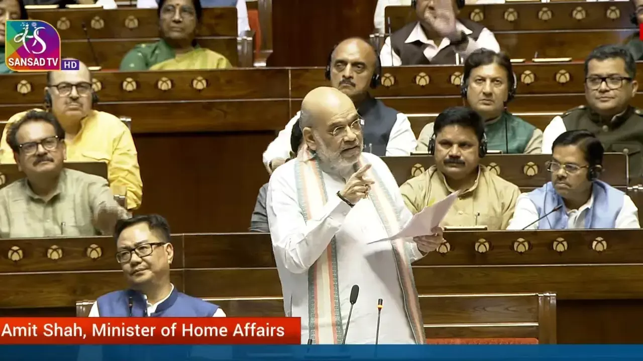 Amit Shah In Rajya Sabha Live Amit Shah In Rajya Sabha Live