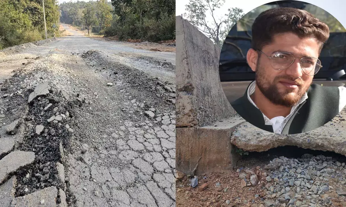 इसी सड़क को लेकर पत्रकार मुकेश चंद्राकर की हुई थी हत्या