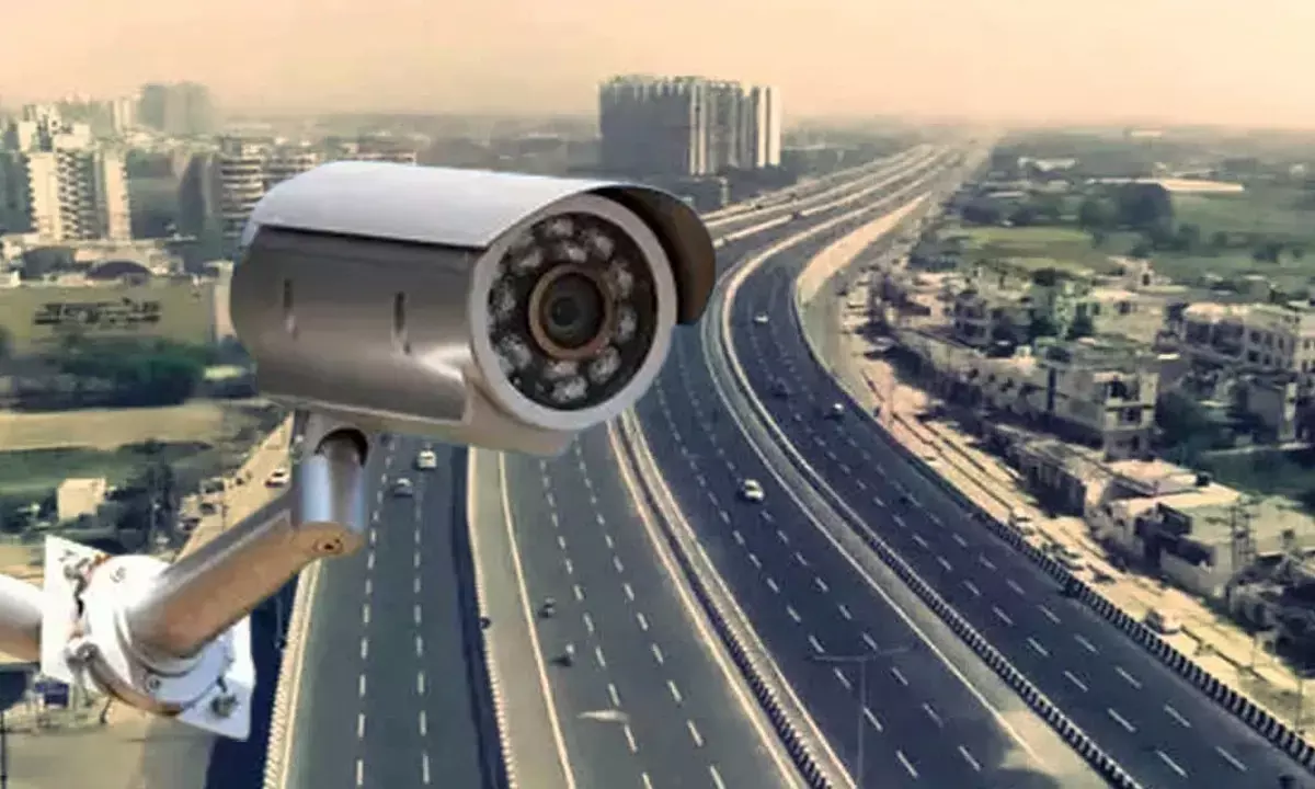 CCTV Cameras on Delhi-Meerut Expressway Underpass CCTV Cameras on Delhi-Meerut Expressway Underpass