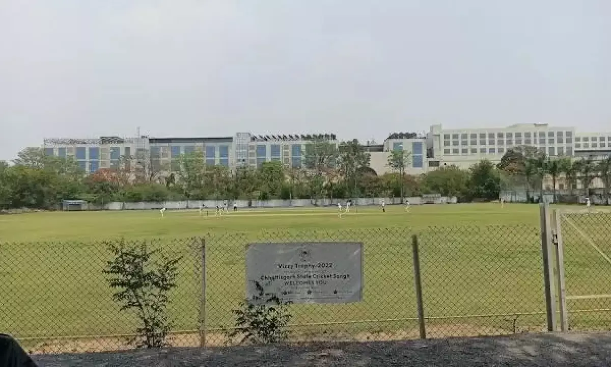 CM विष्णुदेव साय की विशेष पहल पर नियमों को शिथिल कर स्टेट क्रिकेट संघ को 7.96 एकड़ भूमि देने का निर्णय लिया गया