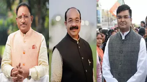 CM Vishnu Dev Sai, Deputy CM Arun Saw, MLA Rakesh Sen