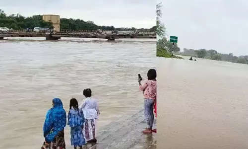 खारुन‌ नदी में बाढ़