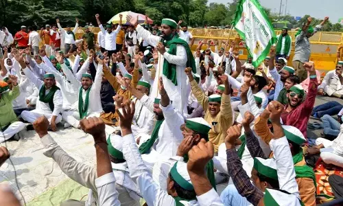 Farmers Protest in Greater Noida