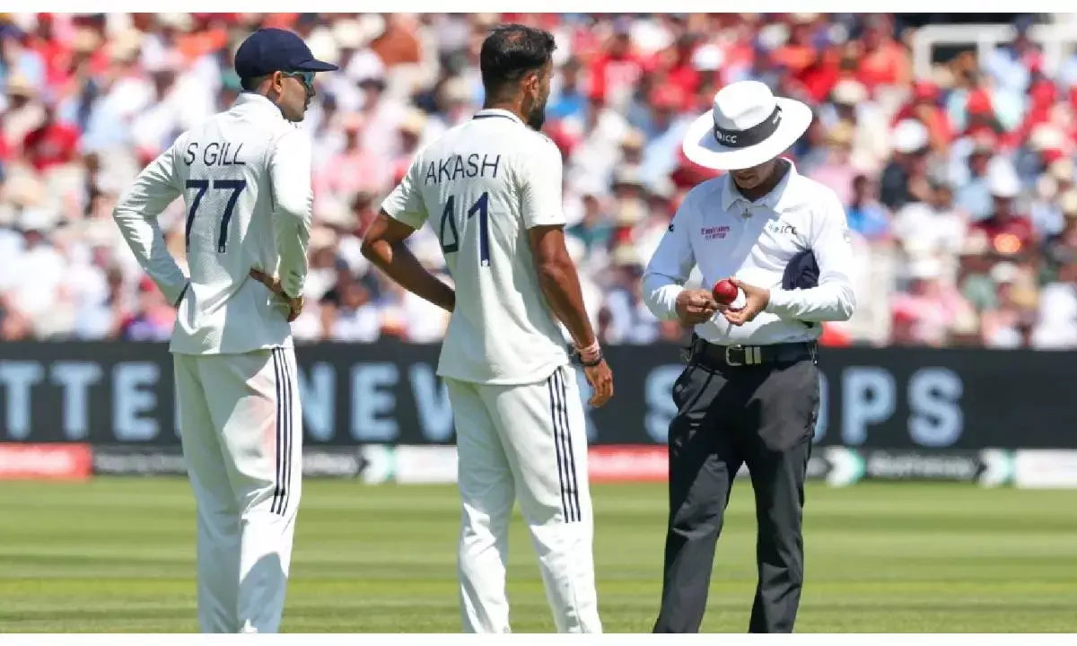 India vs England ball controversy