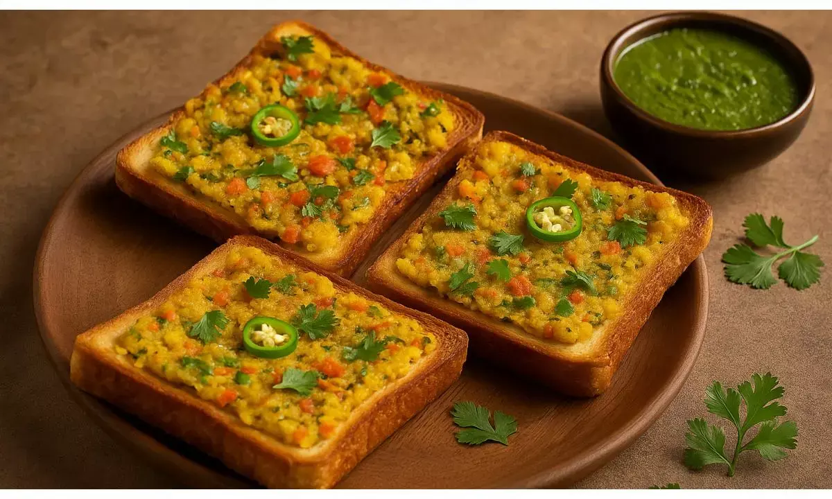 Moong dal toast recipe Moong dal toast recipe